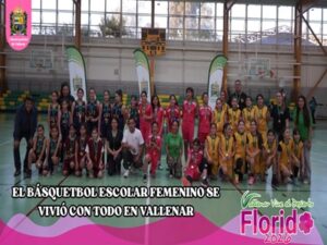 EL BASKETBALL ESCOLAR FEMENINO SE VIVIO CON TODO EN VALLENAR