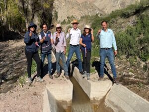 INDAP recepciona infraestructura que fortalece el riego asociativo en Alto del Carmen.