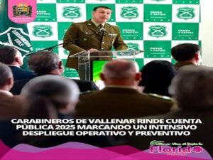 CARABINEROS DE VALLENAR RINDE CUENTA PUBLICA