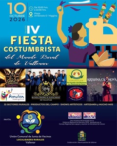 Vallenar celebra sus tradiciones: Plaza O’Higgins recibirá la IV Fiesta Costumbrista del Mundo Rural